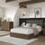 Corrigan Buttoned Ottoman Bed Frame