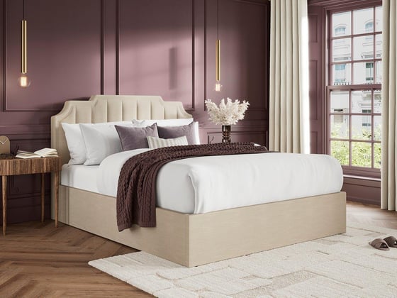 Alyssa Upholstered Ottoman Bed Frame