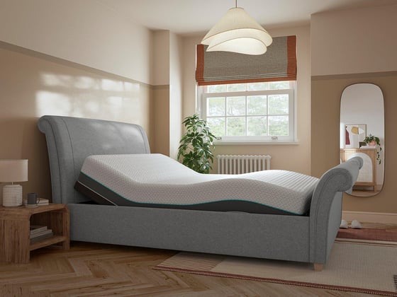 Delaware Sleepmotion Adjustable Upholstered Bed Frame