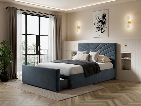 Elston End Drawer Bed Frame