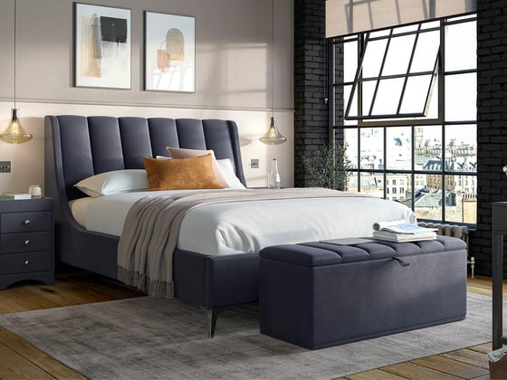 Enzo Upholstered Ottoman Bed Frame