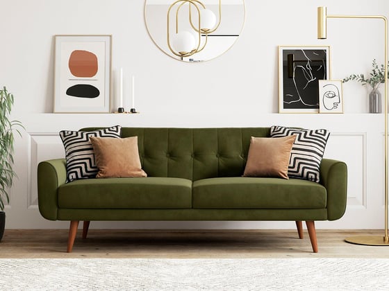 Gallway 3-Seater Clic-Clac Sofa Bed