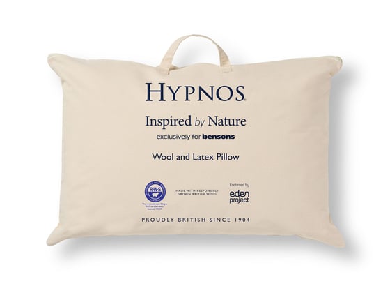 Hypnos Inspired By Nature Wool & Latex Front & Back Sleeper Pillow