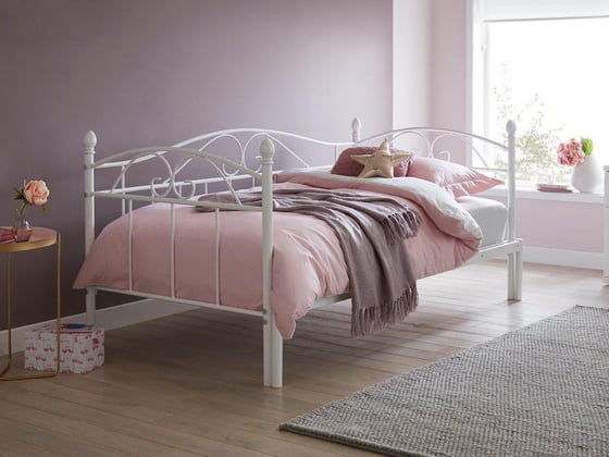 Kylie Metal Day Bed with Pull Out