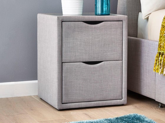Lucia / Wilson Upholstered Bedside Table