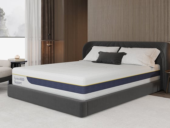 Luna 4000 Support Gel Memory Pocket Hybrid Mattress