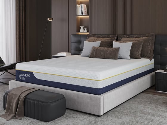 Luna 4000 Plush Gel Memory Pocket Hybrid Mattress