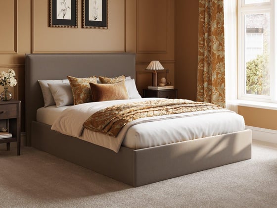 Orion Upholstered Ottoman Bed Frame