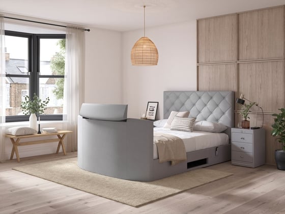 Rhea Ottoman TV Bed Frame