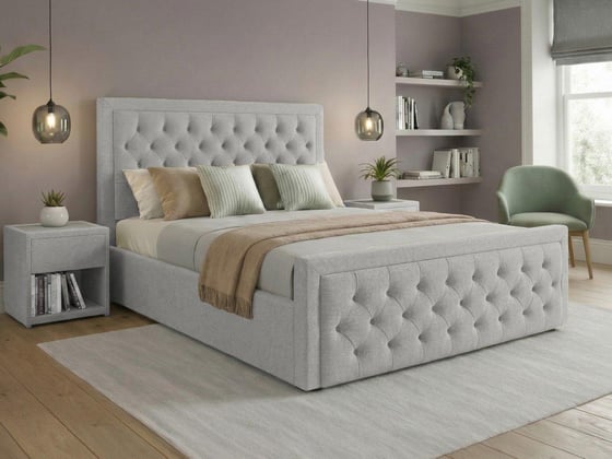 Robyn Upholstered Ottoman Bed Frame