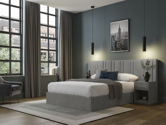 Simone Ottoman Bed Frame