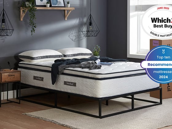SleepSoul Space 2000 Pocket Memory Pillow Top Mattress