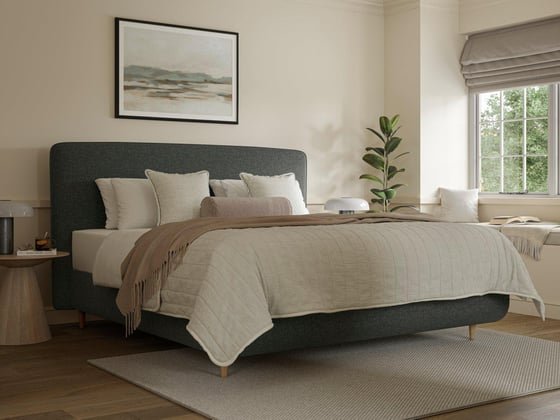 TEMPUR Arc™ Sensory Upholstered Bed Frame