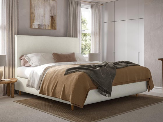 TEMPUR Arc™ Wave Upholstered Bed Frame