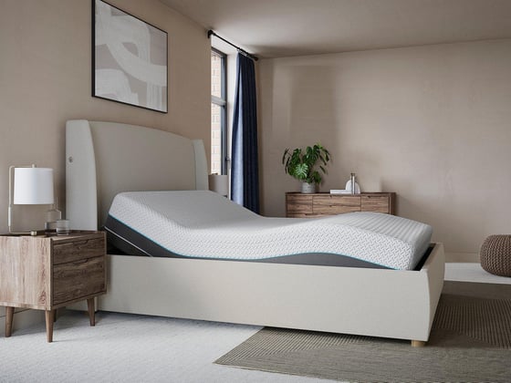 TEMPUR® Linford Sleepmotion Adjustable Upholstered Bed Frame