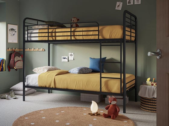 Westbrook Kids Metal Bunk Bed