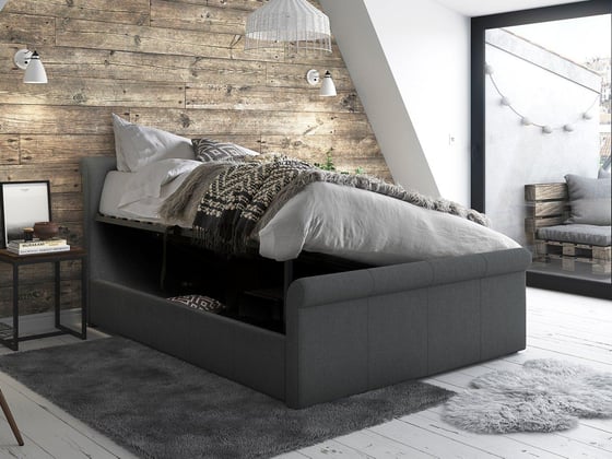 Wilson Upholstered Ottoman Bed Frame