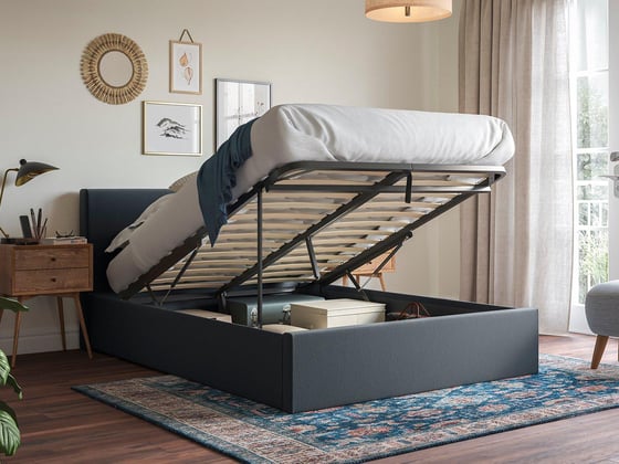 Yardley Upholstered Ottoman Bed Frame