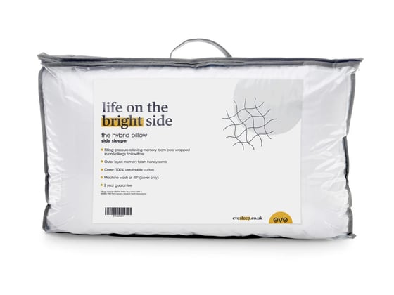eve hybrid side sleeper pillow