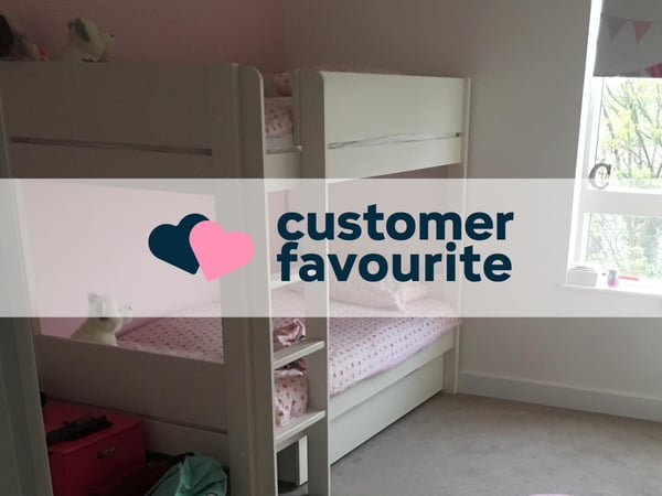 Anderson Kids Wooden Bunk Bed with Drawer