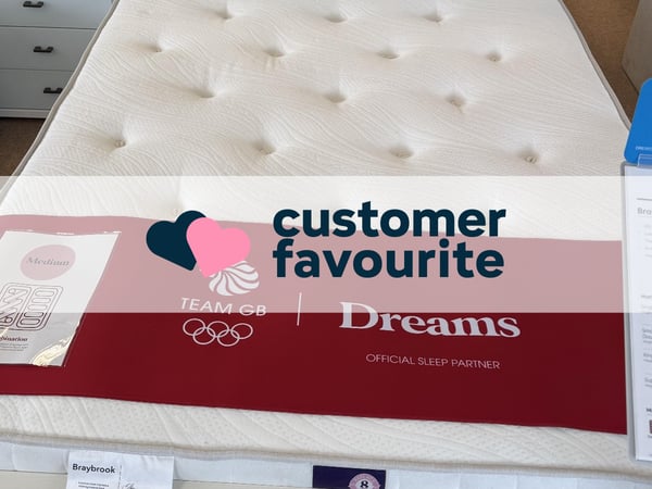 Dream Team Fowey 1000 Pocket Memory Mattress