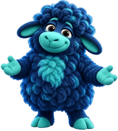 Woolly, the WantMattress sheep
