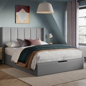 Adwell Upholstered Ottoman Bed Frame