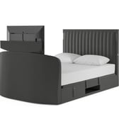 Aura Power Ottoman TV Bed Frame With Dolby Atmos Surround Sound