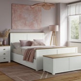 Fairbourne Wooden Ottoman Bed Frame