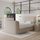 Linsbury Ottoman TV Bed Frame With Dolby 2.1 Sound System