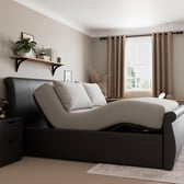 Lucia Ergomotion Adjustable Upholstered Bed Frame