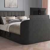 Osaka Upholstered Ottoman LG TV Bed Frame