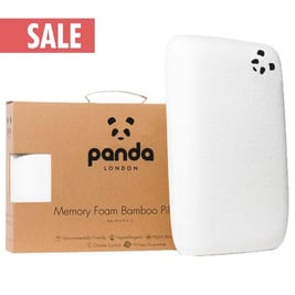 Panda Memory Foam Hydro-Foam Bamboo Mattress Topper 