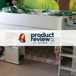 Anderson Kids Wooden Mid Sleeper with Storage & Drawers