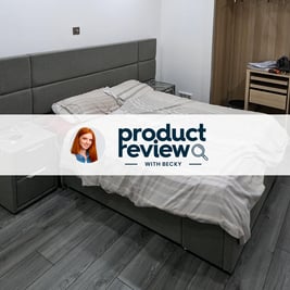 Hart Upholstered Bed Frame With Bedside Tables