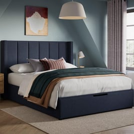 Adwell Upholstered Ottoman Bed Frame