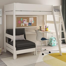 Anderson Desk High Sleeper With Chair