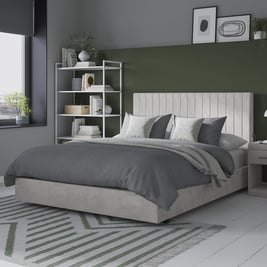 Bergamo USB/USBC Charging Bed Frame