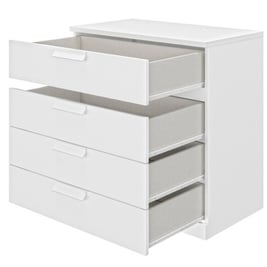 Bergen 4 Drawer Wide Chest of Drawers