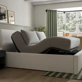 Bethany Ergomotion Adjustable Upholstered Bed Frame