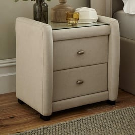 Deacon Upholstered Bedside Table