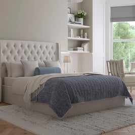 Deacon Upholstered Ottoman Bed Frame