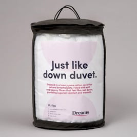 Dreams Just Like Down 10.5 Tog Duvet