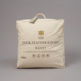 Flaxby Duck Feather & Down Washable 10.5 Tog Duvet