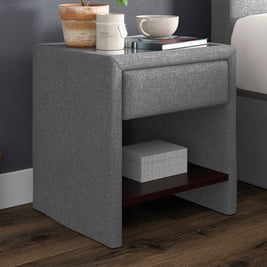 Harrow Upholstered Bedside Table