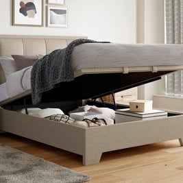 Hopkins Upholstered Ottoman Bed Frame