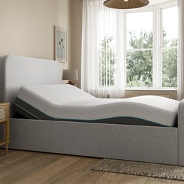 House Beautiful Margot Sleepmotion Adjustable Bouclé Bed Frame
