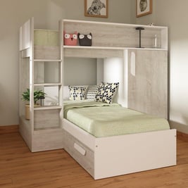 Jenna Kids Wooden Multiway Bunk Bed