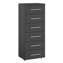 Lorenzo 6 Drawer Tall Boy Chest Of Drawers