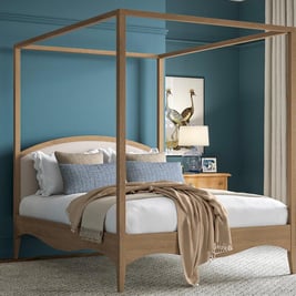 Louis Four Poster Wooden Bed Frame
